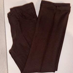 Wrangler Men's Dark Brown Chinos